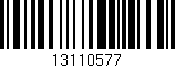 Código de barras (EAN, GTIN, SKU, ISBN): '13110577'