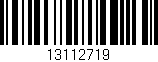 Código de barras (EAN, GTIN, SKU, ISBN): '13112719'