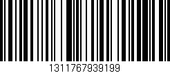 Código de barras (EAN, GTIN, SKU, ISBN): '1311767939199'