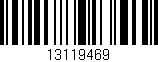 Código de barras (EAN, GTIN, SKU, ISBN): '13119469'