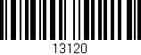 Código de barras (EAN, GTIN, SKU, ISBN): '13120'