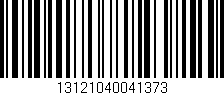 Código de barras (EAN, GTIN, SKU, ISBN): '13121040041373'