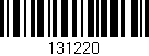 Código de barras (EAN, GTIN, SKU, ISBN): '131220'