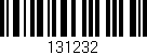 Código de barras (EAN, GTIN, SKU, ISBN): '131232'