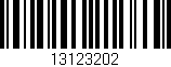 Código de barras (EAN, GTIN, SKU, ISBN): '13123202'