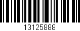 Código de barras (EAN, GTIN, SKU, ISBN): '13125888'