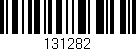 Código de barras (EAN, GTIN, SKU, ISBN): '131282'
