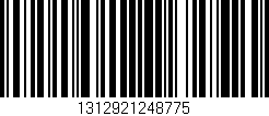Código de barras (EAN, GTIN, SKU, ISBN): '1312921248775'