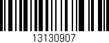 Código de barras (EAN, GTIN, SKU, ISBN): '13130907'