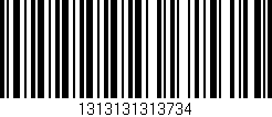 Código de barras (EAN, GTIN, SKU, ISBN): '1313131313734'