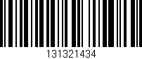 Código de barras (EAN, GTIN, SKU, ISBN): '131321434'