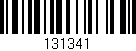 Código de barras (EAN, GTIN, SKU, ISBN): '131341'