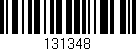 Código de barras (EAN, GTIN, SKU, ISBN): '131348'