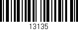 Código de barras (EAN, GTIN, SKU, ISBN): '13135'