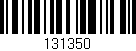 Código de barras (EAN, GTIN, SKU, ISBN): '131350'