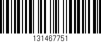 Código de barras (EAN, GTIN, SKU, ISBN): '131467751'