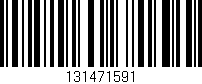 Código de barras (EAN, GTIN, SKU, ISBN): '131471591'