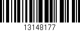Código de barras (EAN, GTIN, SKU, ISBN): '13148177'