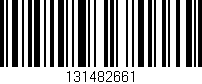 Código de barras (EAN, GTIN, SKU, ISBN): '131482661'