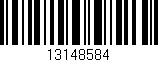 Código de barras (EAN, GTIN, SKU, ISBN): '13148584'