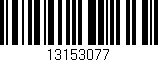 Código de barras (EAN, GTIN, SKU, ISBN): '13153077'