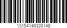 Código de barras (EAN, GTIN, SKU, ISBN): '13154148320149'