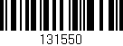 Código de barras (EAN, GTIN, SKU, ISBN): '131550'