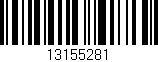 Código de barras (EAN, GTIN, SKU, ISBN): '13155281'