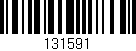 Código de barras (EAN, GTIN, SKU, ISBN): '131591'