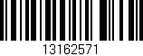 Código de barras (EAN, GTIN, SKU, ISBN): '13162571'