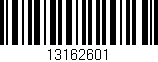 Código de barras (EAN, GTIN, SKU, ISBN): '13162601'