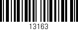 Código de barras (EAN, GTIN, SKU, ISBN): '13163'