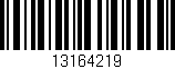 Código de barras (EAN, GTIN, SKU, ISBN): '13164219'