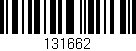 Código de barras (EAN, GTIN, SKU, ISBN): '131662'