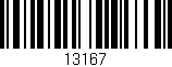 Código de barras (EAN, GTIN, SKU, ISBN): '13167'