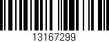 Código de barras (EAN, GTIN, SKU, ISBN): '13167299'
