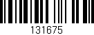 Código de barras (EAN, GTIN, SKU, ISBN): '131675'