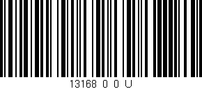 Código de barras (EAN, GTIN, SKU, ISBN): '13168_0_0_U'