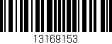 Código de barras (EAN, GTIN, SKU, ISBN): '13169153'