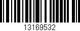 Código de barras (EAN, GTIN, SKU, ISBN): '13169532'