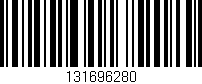 Código de barras (EAN, GTIN, SKU, ISBN): '131696280'