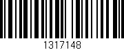 Código de barras (EAN, GTIN, SKU, ISBN): '1317148'