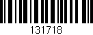 Código de barras (EAN, GTIN, SKU, ISBN): '131718'