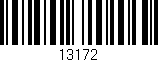 Código de barras (EAN, GTIN, SKU, ISBN): '13172'