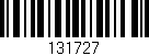 Código de barras (EAN, GTIN, SKU, ISBN): '131727'