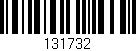 Código de barras (EAN, GTIN, SKU, ISBN): '131732'