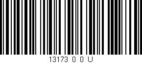 Código de barras (EAN, GTIN, SKU, ISBN): '13173_0_0_U'