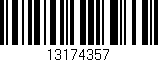 Código de barras (EAN, GTIN, SKU, ISBN): '13174357'