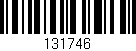 Código de barras (EAN, GTIN, SKU, ISBN): '131746'