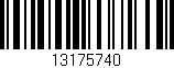 Código de barras (EAN, GTIN, SKU, ISBN): '13175740'